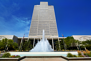 The hedaquarter of the Mormon Church of Jesus Christ the latter day. Salt Lake City Utah USA