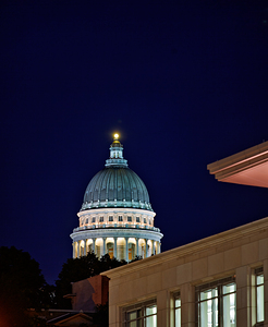 The Utah State Capitol house of government for the U.S. state of Utah.