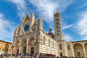 Siena Tuscany Italy. The Cathedral