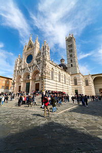 Siena Tuscany Italy. The Cathedral