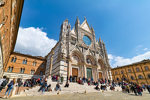 Siena Tuscany Italy. The Cathedral