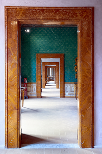 Spoleto Umbria Italy. Collicola Palace Art Gallery