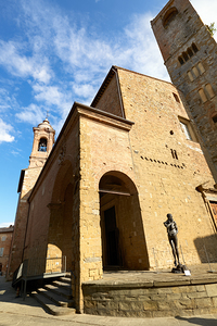 Città della Pieve Umbria Italy. The Cathedral of San Gervasio e Protasio