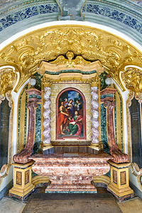 Orvieto Umbria Italy. The chapel of the Madonna di San Brizio frescoed by Fra Angelico and Benozzo Gozzoli