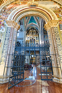 Orvieto Umbria Italy. The interior of the Cathedral