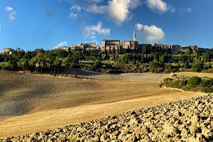 Pienza Tuscany Val dOrcia. Cityscape