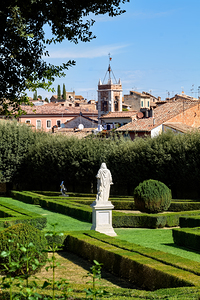 San Quirico dOrcia Val dOrcia Tuscany Italy. Horti Leonini