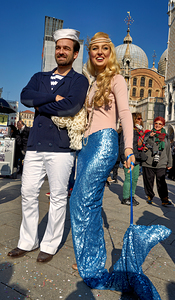 Venice Italy. The Carnival