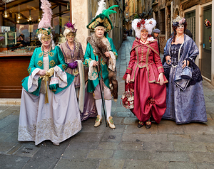 Venice Italy. The Carnival