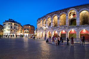 Verona Veneto Italy. The Verona Arena - Roman Amphitheatre