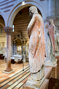 Verona Veneto Italy. The Basilica of San Zeno