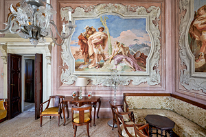 Vicenza Veneto Italy. The interiors of the Villa Valmarana ai Nani frescoed  by Giambattista and Giandomenico Tiepolo