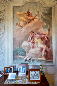 Vicenza Veneto Italy. The interiors of the Villa Valmarana ai Nani frescoed  by Giambattista and Giandomenico Tiepolo
