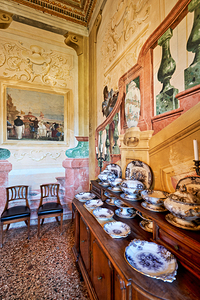 Vicenza Veneto Italy. The interiors of the Villa Valmarana ai Nani frescoed  by Giambattista and Giandomenico Tiepolo