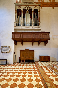 Vicenza Veneto Italy. Santa Corona is a Gothic-style Roman Catholic church