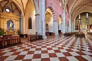 Vicenza Veneto Italy. Vicenza Cathedral Cattedrale di Santa Maria Annunziata Duomo di Vicenza