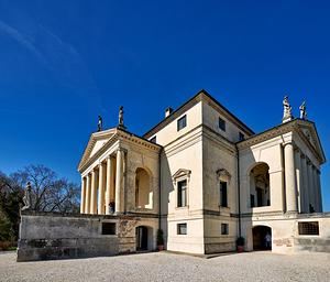 Vicenza Veneto Italy. Villa La Rotonda designed by Andrea Palladio.