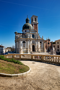 Vicenza Veneto Italy. The Church of St. Mary of Mount Berico