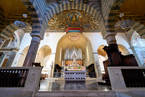Volterra Tuscany Italy. The Cathedral Duomo di Volterra