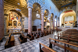 Volterra Tuscany Italy. The Cathedral Duomo di Volterra