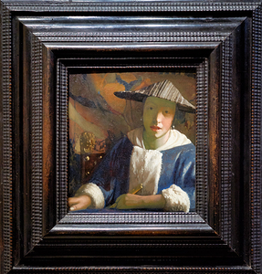 Johannes Vermeer - Girl with a flute - 166575