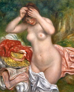 Auguste Renoir - Bather Arranging Her Hair - 1893