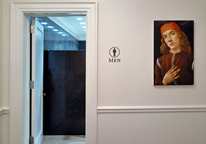 Restroom at the National Gallery of Art Washington D.C.