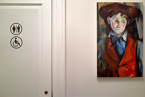 Restroom at the National Gallery of Art Washington D.C.