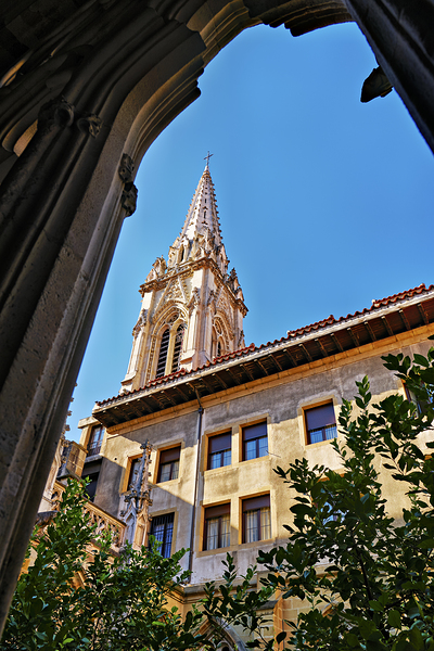 Bilbao Biscay Spain. The Cathedral Print