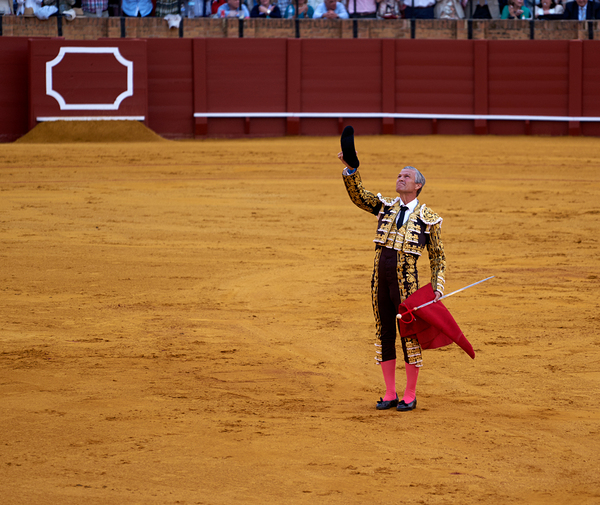 ANDALUSIA SPAIN. Bullfight in Seville Arena Print