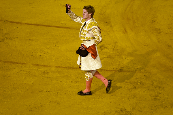 ANDALUSIA SPAIN. Bullfight in Seville Arena Print