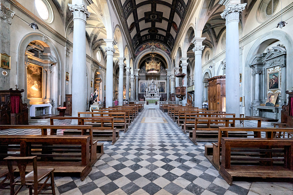 Cortona Arezzo Tuscany Italy. Cattedrale di Santa Maria Assunta Cathedral Print