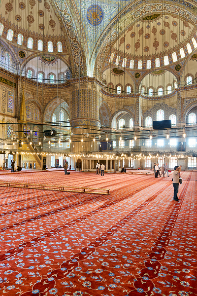 Istanbul Turkey. The Blue Mosque Print
