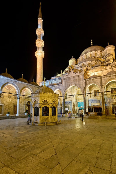 Istanbul Turkey. The Blue Mosque Print