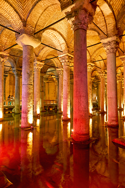 Istanbul Turkey. Basilica Cistern Print