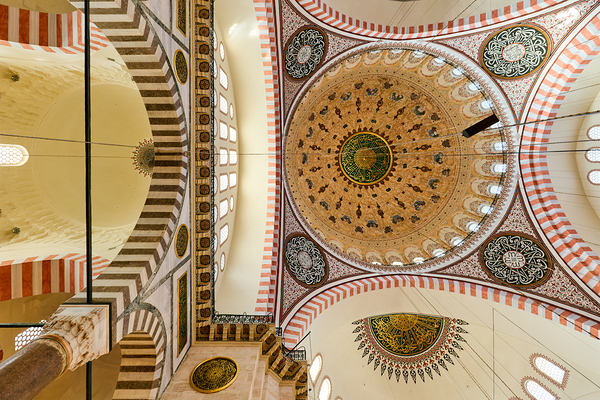 Istanbul Turkey. Süleymaniye Mosque Print