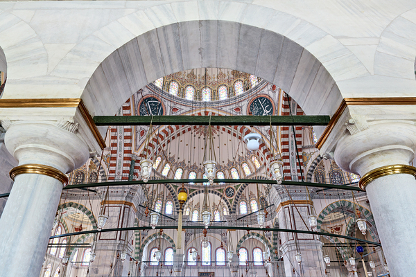 Istanbul Turkey. The Fatih Mosque Print