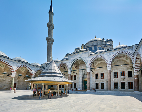 Istanbul Turkey. The Fatih Mosque Print