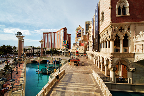 Venetian Hotel. Las Vegas Nevada USA Print