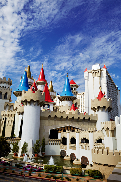 Excalibur Hotel and Casino. Las Vegas Nevada USA Print