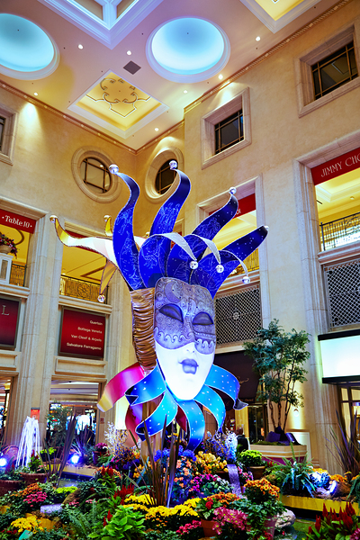 Venice Hotel Shopping Mall. Las Vegas Nevada USA Print