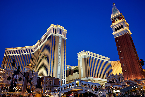 Venetian Hotel and Casino. Las Vegas Nevada USA Print