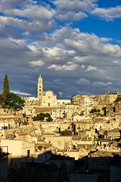 Matera Basilicata Italy. Cityscape. I sassi di Matera Print