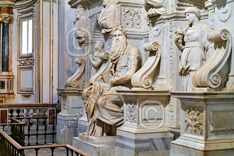 Rome Lazio Italy. San Pietro in Vincoli Saint Peter in