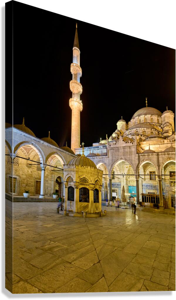 Istanbul Turkey. The Blue Mosque Canvas Print