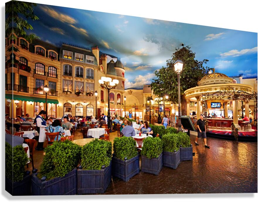 Paris Casino. Las Vegas Nevada USA Canvas Print