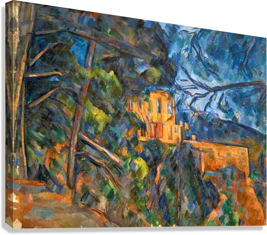 Paul Cezanne - Chateau Noir - 190004 Canvas Print