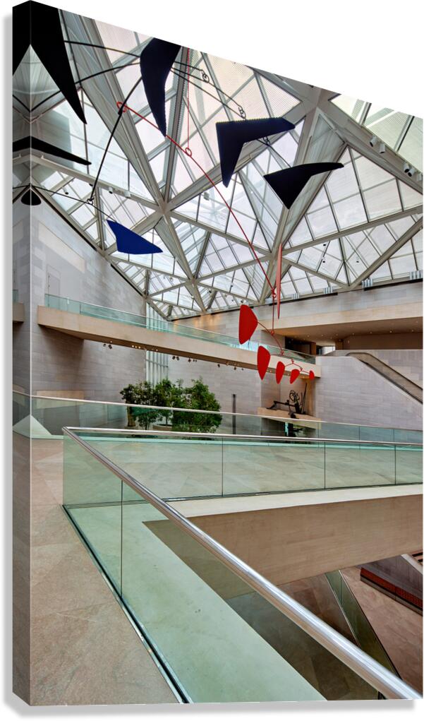 The East Building of the National Gallery of Art. Washington D.C. Canvas Print