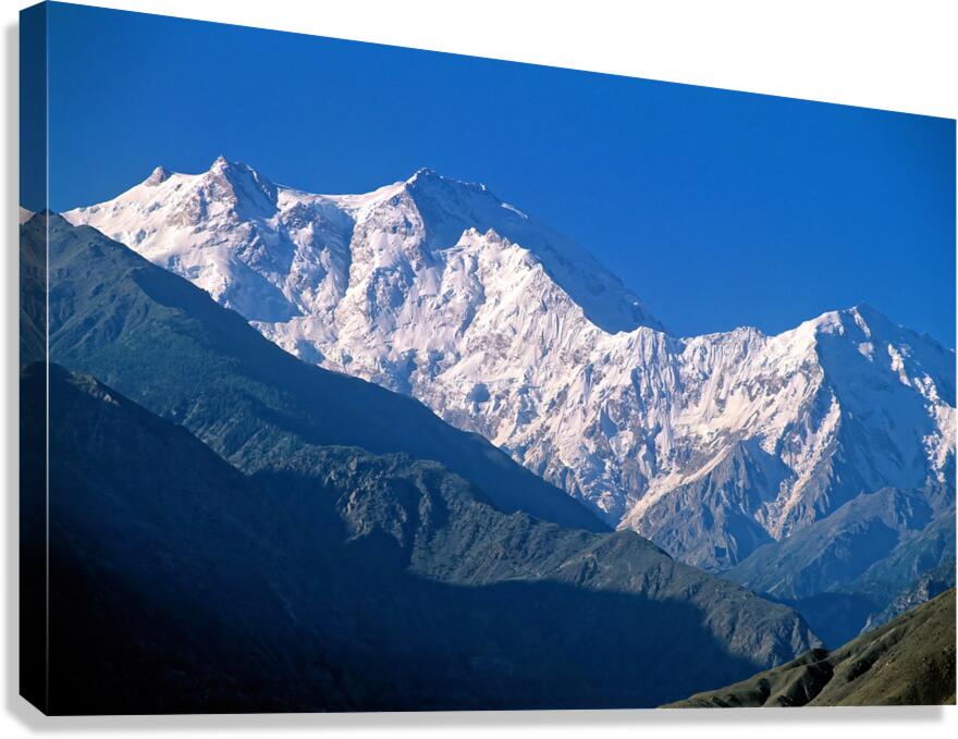 Pakistan. The Karakoram range Canvas Print