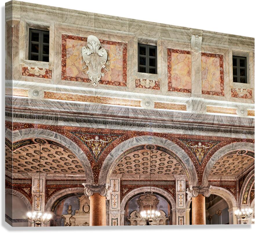 Apulia Puglia Italy. Ostuni. Cattedrale di Santa Maria Assunta. Cathedral Canvas Print